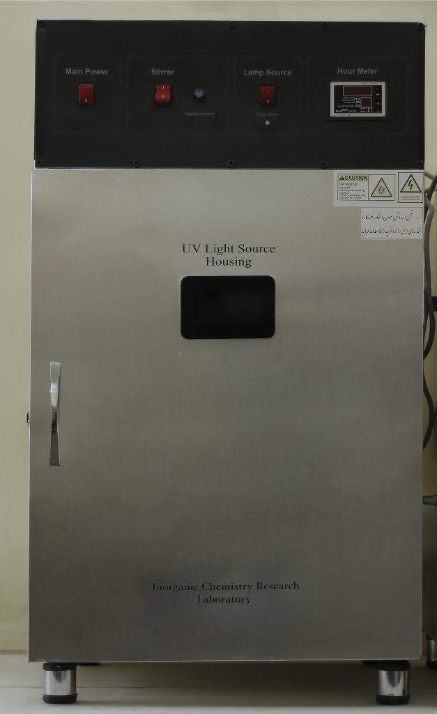 UV Photocatalytic Experimental Set-Up